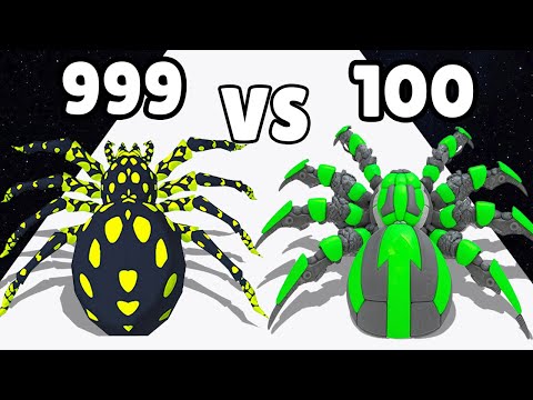 Видео: 🕷️ БИТВА ПАУКОВ! SPIDER RUN ПРОТИВ SPIDER EVOLUTION ADVENTURE!