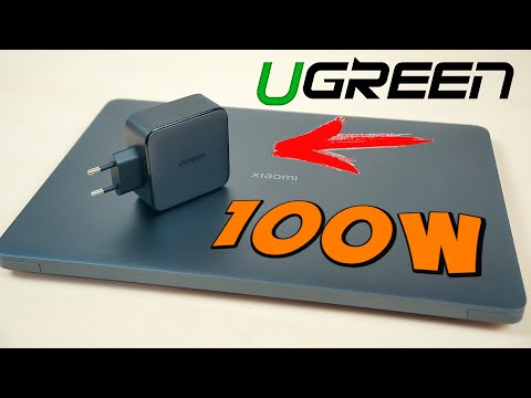 Видео: ЗАРЯДНОЕ УСТРОЙСТВО Ugreen GAN 100W ДЛЯ МОЕГО НОВОГО НОУТБУКА XIAOMI NOTEBOOK PRO X