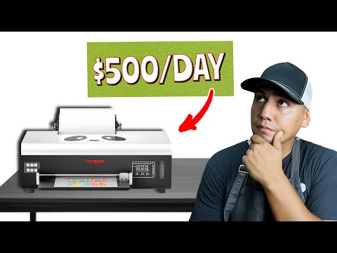 Видео: Я наконец-то получил DTF-принтер | Procolored F13 Panda