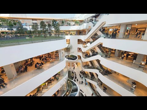 Видео: 4K Сеульская прогулка, HYUNDAI SEOUL | Изучение самого модного торгового центра