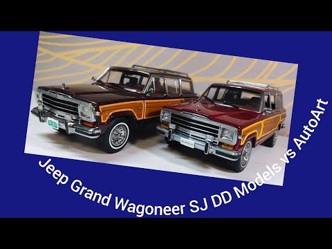 Видео: Сравнение новинки августа 2024 Jeep Grand Wagoneer SJ 1991 DD Models vs AutoArt