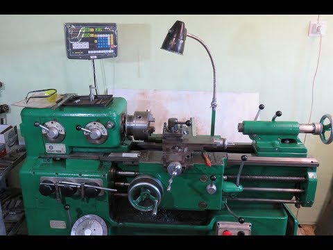 Видео: Установка УЦИ на токарный ИЖ1и611п