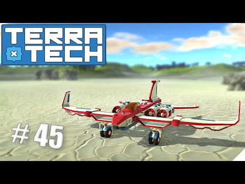 Видео: TerraTech прохождение серия-45 |  Построил реактивный самолет