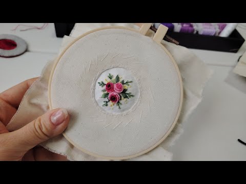 Видео: 📽️ ЭФИР! Вышиваю листья и акценты. 