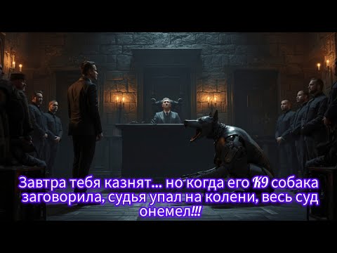 Видео: Завтра тебя казнят... но когда его K9 собака заговорила, судья упал на колени, весь суд онемел!!!