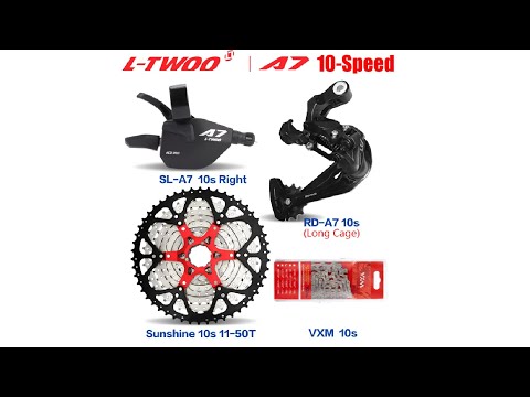 Видео: LTWOO A7 1X10S Groupset, вроде не плохо ноо...