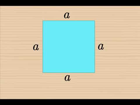 Видео: Математика.Тіктөртбұрыштың ауданы Шаршының ауданы