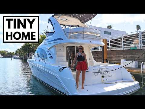 Видео: ВСЕГО за 249 000 долларов! 🤩 Тур на моторной яхте Sea Ray Sedan Bridge 44' 2007 года выпуска