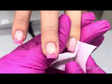 Видео: Маникюр квадрат. Борьба с отслойками. #nails#маникюр#ногти#наращивание#ремонтногтей#маникюрспб#nail