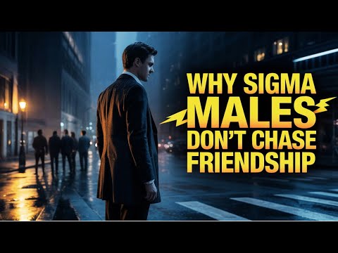 Видео: Настоящая причина, по которой самцы-сигма больше не утруждают себя поиском друзей