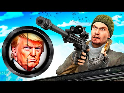 Видео: ПОКУШЕНИЕ НА ПРЕЗИДЕНТА ТРУМПА! УГАР И БЕЗУМИЕ В Garry`s Mod