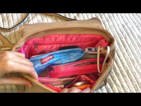 Видео: ASMR What’s in my bag Что в моей сумке + распаковка 2 посылок АСМР