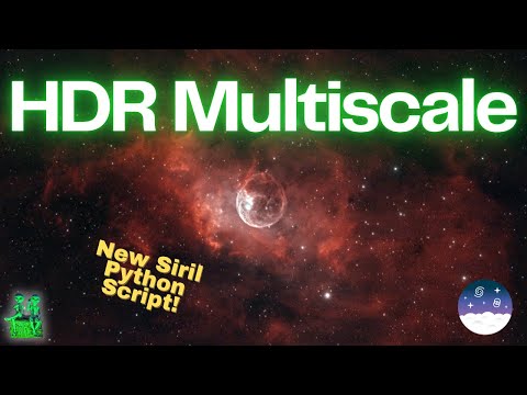 Видео: HDR Multiscale Script для Siril | Повысьте детализацию ваших астрономических изображений