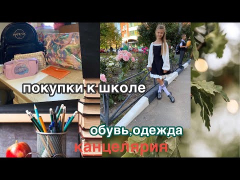 Видео: ПОКУПКИ К ШЛОЛЕ / ОБЗОР КАНЦЕЛЯРИИ / ОДЕЖДА ,ОБУВЬ НА ОСЕНЬ