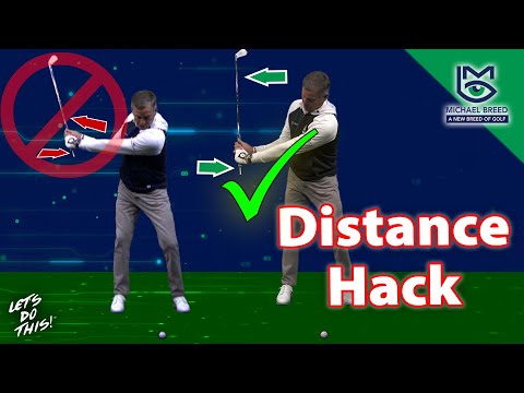 Видео: Сделайте более длинный замах, чтобы ударить по мячу дальше… с Майклом Бридом