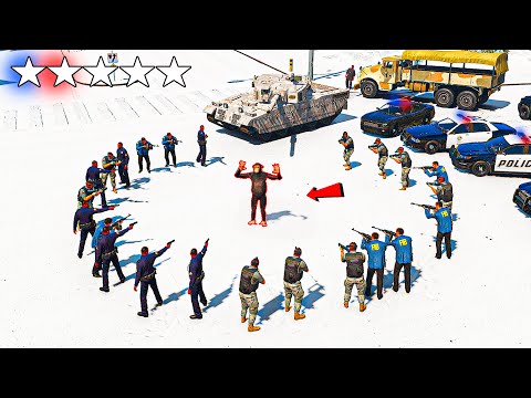 Видео: МЫНА МАЙМЫЛДЫ 5 ЖҰЛДЫЗ ПОЛИЦИЯ ІЗДЕП ЖҮР (GTA V)