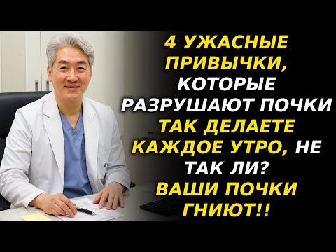 Видео: 4 страшные утренние привычки, ведущие к диализу. Остановитесь немедленно!