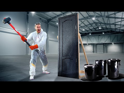 Видео: СУПЕР КРАСКА, КОТОРАЯ ДЕЛАЕТ ЛЮБУЮ ДВЕРЬ НЕПРОБИВАЕМОЙ!
