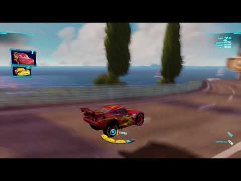 Видео: Тачки 2 (Xbox 360) -  Интересные гонки - Спринт "Бухта" - Молния Маккуин