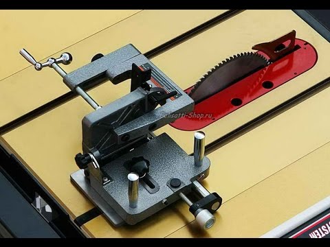 Видео: Felisatti FTJ - Шипорезное приспособление для циркулярных станков