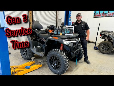 Видео: 2024 Gen 3 CFMOTO CFORCE 1000 800 Touring Обкатка Замена масла и воздушного фильтра