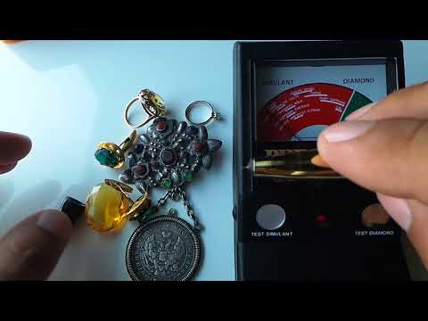 Видео: Как определить стекло или камень в ювелирном изделии простой способ