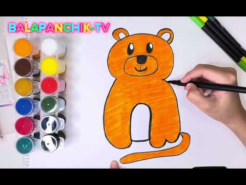 Видео: #art How To draw a Tiger easy?ЖОЛБАРЫСТЫҢ СУРЕТІН ОҢАЙ САЛУ ЖОЛЫ.