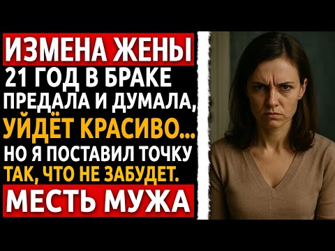 Видео: Он молчал долго. Но когда понял, она пожалела навсегда… Реальная история мужчины про измену жены.