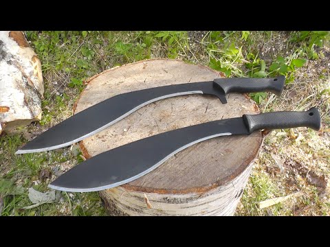 Видео: Всё что нужно знать о кукрях Cold Steel. Обзор и тесты Royal Kukri Machete