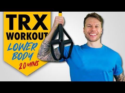 Видео: TRX Leg Burn — тренировка нижней части тела для начинающих за 20 минут