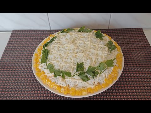 Видео: Салат "Ніжність"/ Салат з крабовими паличками/ Супер смачно #рецепти #салати  #рецепти 197