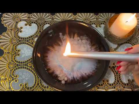 Видео: ❗️🔥  На Растущую Луну ! Что СПЕШИТ в Вашу ЖИЗНЬ ? 🔥🌷♣️ воск прогноз знаки судьбы 🔥