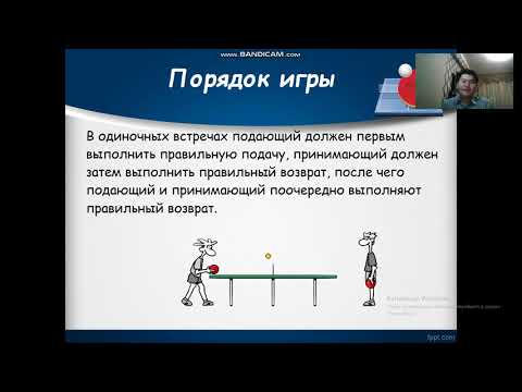 Видео: Настольный теннис  Правила игры 1