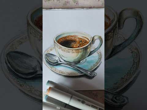 Видео: скетч маркерами . и да, я тоже ошибаюсь )#скетч #маркеры #иллюстрации #sketchmarker #sketch