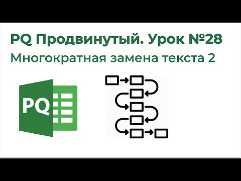 Видео: Power Query Продвинутый №28. Множественная текстовая замена c List.Generate [СПОНСОРЫ]