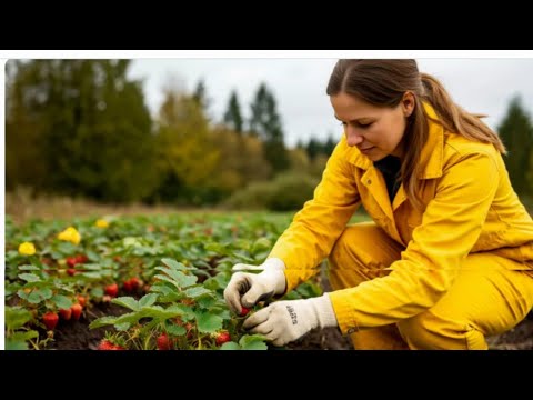 Видео: Готовлю садовую клубнику к зиме за три простых шага.Соседка повторила и собрала в 2 раза больше ягод