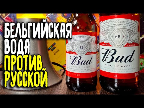 Видео: #297: ПИВО ЗА СОТКУ. Обзор пива BUD (американское пиво).