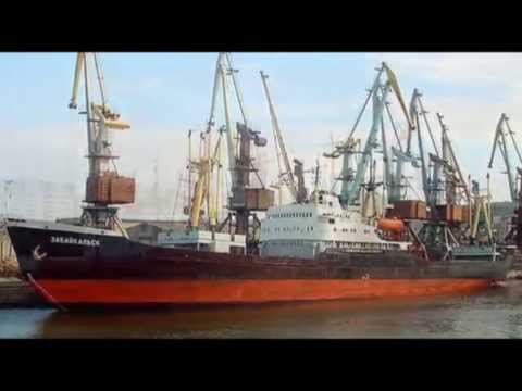 Видео: Порт Холмск (летом)