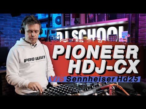 Видео: Наушники Pioneer HDJ-CX обзор и сравнение с Sennheiser HD 25