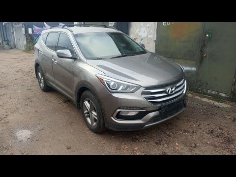 Видео: Hyundai Santa Fe USA 2017 пугаем лонжероны стапелем , выставляем зазоры , тяп ляп и готово )))