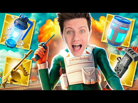 Видео: Собрал ВСЕ МИФИК предметы в Фортнайт 4 сезон!