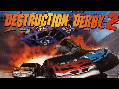 Видео: Вот это месиво Destruction Derby 2
