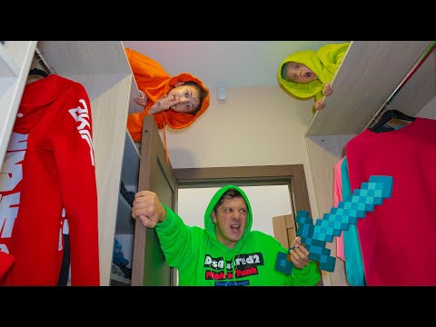 Видео: ЭКСТРЕМАЛЬНЫЕ Прятки Among Us в Реальной Жизни ! Extreme Hide and Seek