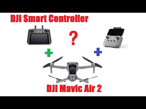 Видео: Подключение DJI Smart Controller к DJI Mavic Air 2