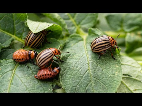 Видео: Колорадский жук  БОИТСЯ ЭТОГО КАК ОГНЯ! Лучшее средство от жуков и их личинок без всякой химии!