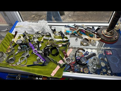 Видео: Два кулька часов за 3000 грн. Куча SWATCH SWISS