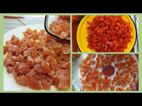 Видео: ЦУКАТИ із гарбуза🍠НАТУРАЛЬНИЙ десерт🍨