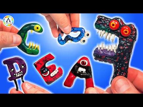 Видео: Лепим АЛФАВИТ ЛОР ✔️ Alphabet Lore но Кошмарный