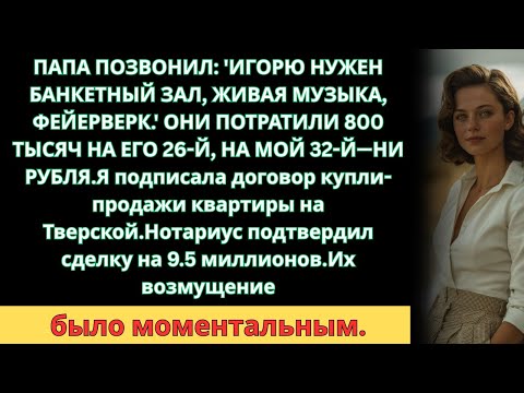 Видео: Родители Вложили 800К в День Рождения Брата. Мне—Ноль. Я Купила Студию в Центре
