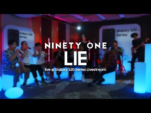 Видео: Ninety One — LIE | Живое выступление | Samsung Galaxy S20 Series Livestream